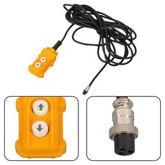 3-in-1 1500W Portable Electric Hoist Winch 1100lbs Capacity 30 ft Lifting Height