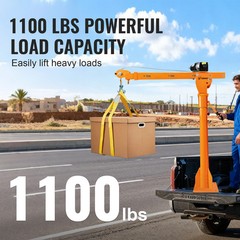 SIHAO 3500lbs Vehicle Mounted Electric Crane Winch with 1100lbs Load Capacity
