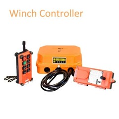 220v Electric Wireless Remote Control Switch Small Crane Hoist Winch Controller