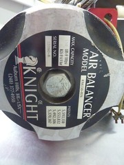 Knight Air Balancer KBA150-076 150LB Capacity At 100 PSI With Rollers (24218)