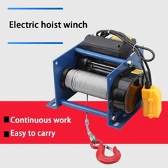 1000W Wire Rope Hoist Micro Electric Hoist Copper Motor Electric Hoist 30M 400kg