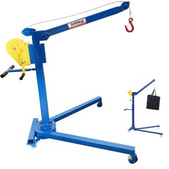 Folding Elevator 1100LBS Hand Lift Crane Hoist Winch for Loading Lifting