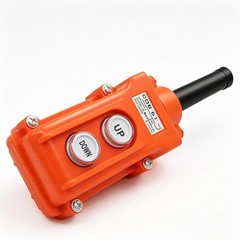 Heavy-Duty Momentary Hoist Push Button Switch – Wall Mount with Rating