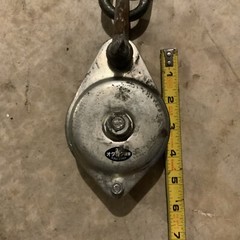 Vintage Japanese Hoist Pulley