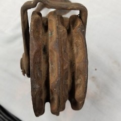 Chrisholm Moore Towanda NY USA Blue Boy 6″ Differiential Hoist Half Ton Pulley