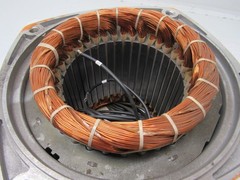 Yaskawa E3S5501 3 Ph Induction Motor Stator 230/460V 1720 RPM 4 Pole Kito Hoist