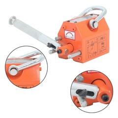 Magnetic Lifter Lifting Magnet 220 Lbs/100 kg 2.5 Safety Factor Neodymium Hoist