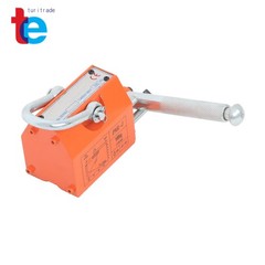 Magnetic Hoist 220 lbs/100 kg Capacity 2.5 Safety Factor Magnetic Lifter Orange