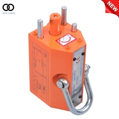 880 lbs/400 kg Permanent Magnetic Lifter Lifting Magnet 2.5 Safety Factor Orange