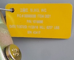 *NEW* Crosby Group 1016668 HR-125M Hoist Ring Swivel M24x3.00×80 + Warranty!