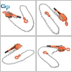 6600lb Capacity 10ft Manual Lever Block Steel Chain Hoist Wrench Hoist G80 Chain