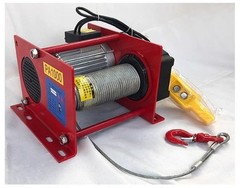 LargeHousehold Hoist Micro-electric Hoist Small Traction Remote Control Crane