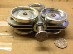 LAWRENCE BRO. INC OVERHEAD CARRIER BALL BEARING TRUCK ZINC
