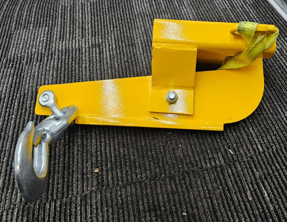 Vestil S-Fork-4-AT Swivel Hoisting Hook Single Auto-Tension 4,000-lb Capacity