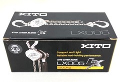 KITO LX005 Lever Block LX type 500kg 0.5t x 1.2m BRAND New from Japan