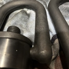 ADB Heavy Duty Hoist Ring 31325 Rated 10,000lbs Req Torque 230 Ft lbs