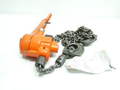 Cm Columbus Mckinnon 4043CF Chain Hoist 10ft 3/4ton