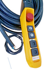HARRINGTON ER2M HOIST 28 FT CABLE PENDANT 4 BUTTON 172839-001 WITHOUT CABLE PLUG