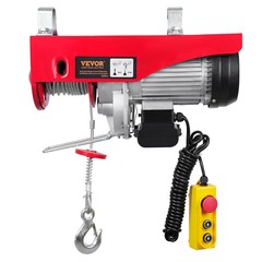 400-1000kg Electric Hoist Winch Crane Lift w/ Wired Remote Garage Shop