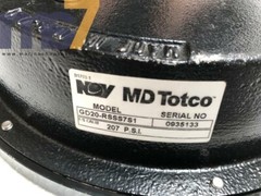 NOV MD TOTCO GD20-RSSS7S1 GAUGE 8-1/2″ 30,000 LB CRANE LOAD CELL NEW
