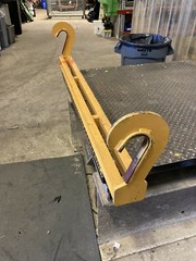 Caldwell 1/4 Ton Fixed Roll Lifting Beam 58″ 23-1/4-58.125, Model 23