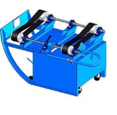NEW! Portable Drum Roller 2 Belts – 20 RPM – 1-Phase 115 Motor!!