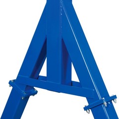 Global Industrial Fixed Height Steel Gantry Crane 10’W x 10’H 2000 Lb. Capacity