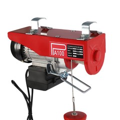 Pa100 Electric Hoist 480W 110/220 Lb Compact Winch With Wired Remote