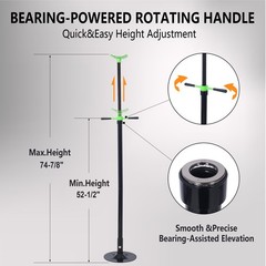 Under Hoist Support Stand 3/4 Ton 1650Lbs Capacity Jack
