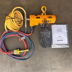 Harrington TSC 500 Pneumatic Air Hoist 1/2 Ton 10′ Lift