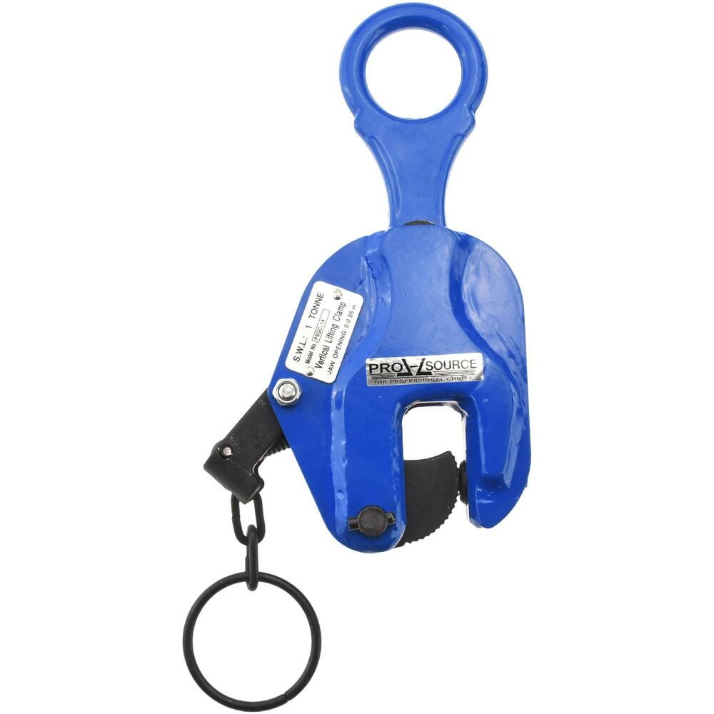 Positive Locking Plate E-Clamp: 0″ – 0.86″ Jaw Opening; 2,000 Lb Capacity