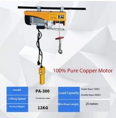 PA400 Electric Hoist Lift for Home Use 220V Hoist Small Lift Winch Hoist