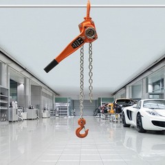 1650LBS 3/4 Ton 10ft Lever Block Chain Hoist Ratchet Type Come Along Puller