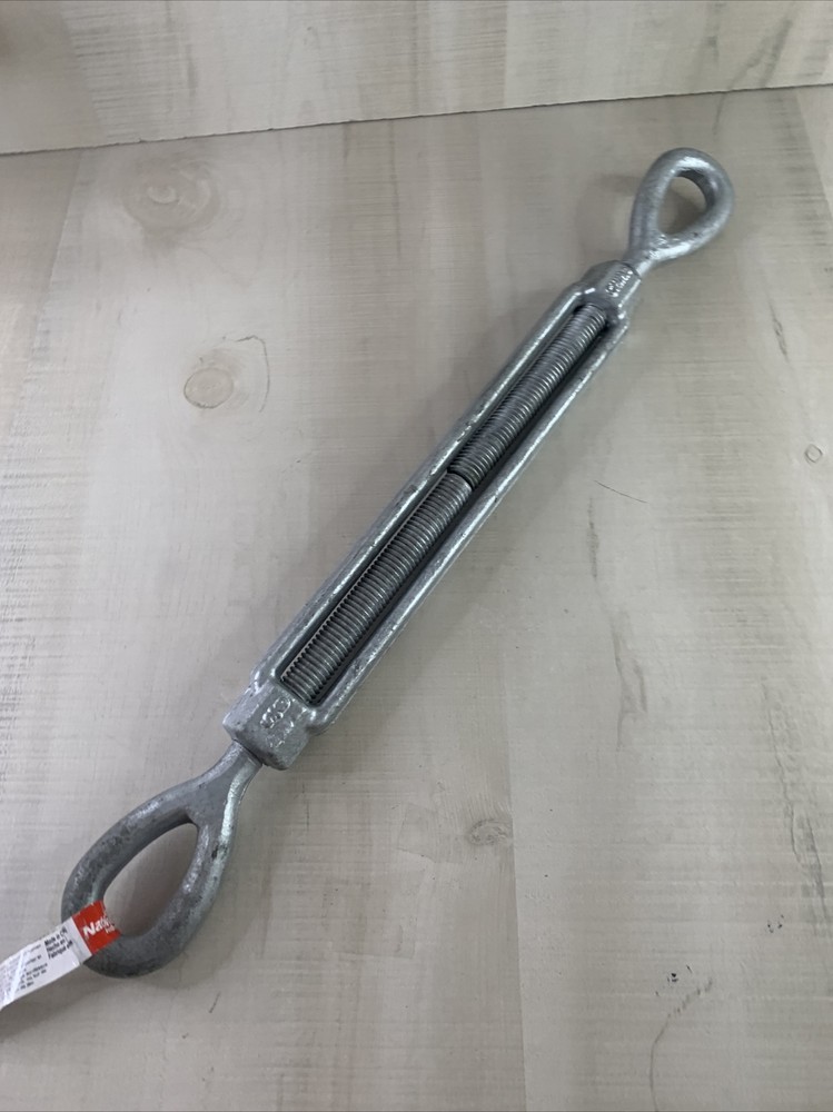 National Hardware N177-428 3270BC Eye to Eye Turnbuckle 5/8″ x 9″ Galvanized NEW