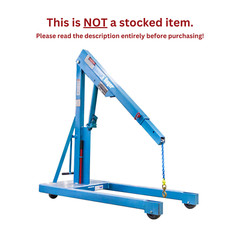 RUGER ECONOMY ENGINE HOIST/CHERRY PICKER – 2,000 LB CAPACITY – RC2000
