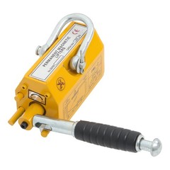 Magnetic Lifter 440lbs Lifting Capacity 2.5 Safety Factor Yellow Magnetic Crane