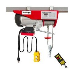 Electric Hoist 2 in 1,880lbs Electric Hoist Winch with 98ft Wireless Control&…