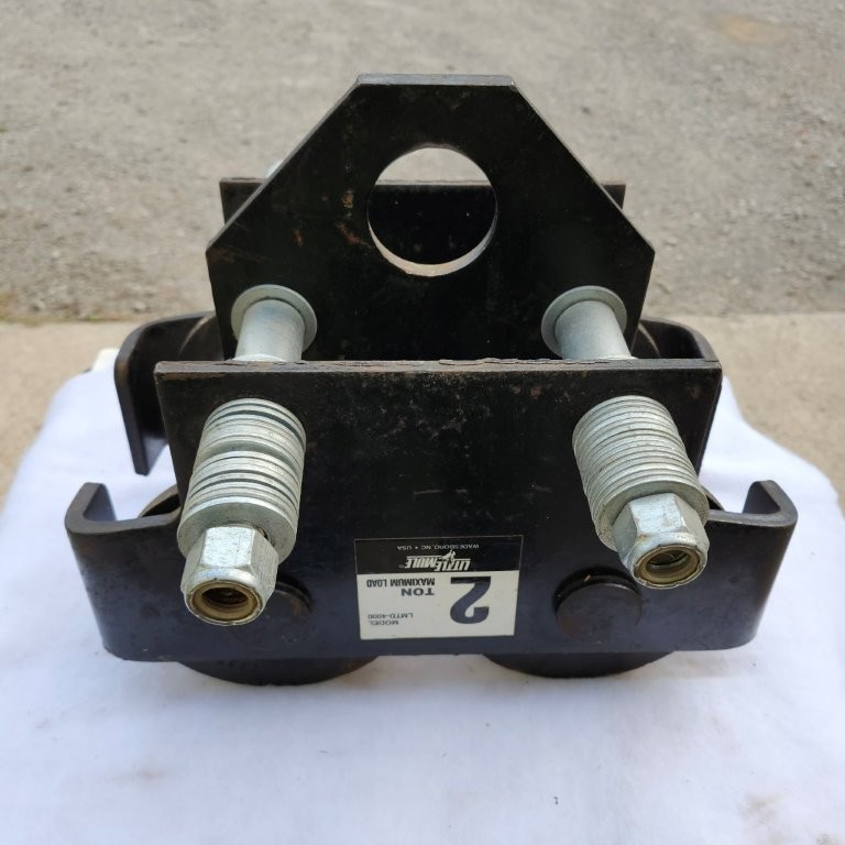 Little Mule (CM) 2 Ton Hoist Beam Push-Pull Trolley LMTD-4000 USA Used Excellent