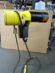 BUDGIT MANGUARD CHAIN HOIST BEHC0216 2 TON2.25HP 460V 16/5.3FPM 2 SPEED 3PH