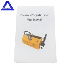 Magnetic Lifter Lifting Magnet 880 lbs/400 kg 2.5 Safety Factor Neodymium Hoist