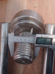ADB 37654-1 HOIST RING 15,000 LOAD RATING STAINLESS STEEL