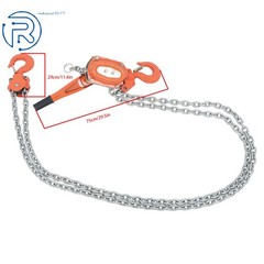 13200lb / 6 Ton Capacity Lever Block Chain Hoist G80 Ratchet Hoist 10ft Lifter