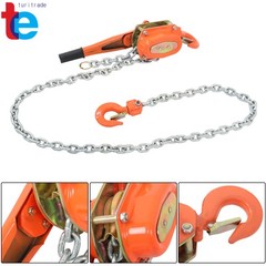 6600lb Capacity 10ft Manual Lever Block Steel Chain Hoist Wrench Hoist G80 Chain
