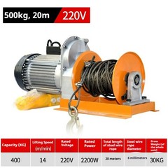 Miniature Electric Hoist, 220V, Household Small Lifting Machine, Lifting Unit