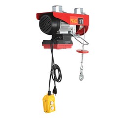 Electric Hoist 660LBS with Wireless Remote Control & Single/Double Slings Winch