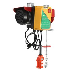 2 in1 Electric Cable Hoist Crane Winch Garage Lift Wireless/Wired Remote Control
