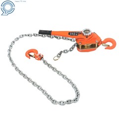 Wrench Hoist Manual Lever Block Steel Chain Hoist 6600lb Capacity 10ft G80 Chain