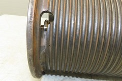 P&H Cleveland Tramrail 1 Ton Bridge Crane Hoist Cable Reel Drum 27′ Lift