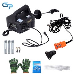 1100lbs 1500W With Wired Remote Control 500-C 2in1 Portable Electric Hoist Winch
