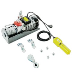 Mini Electric Hoist 220V Home Use Small Crane 1 Ton/0.5T Winch Renovation Crane